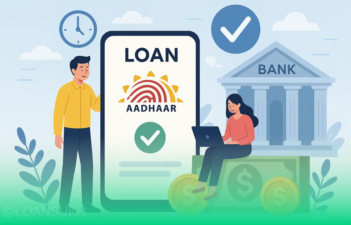 Aadhar Card Se Loan Kaise Le by loansukh